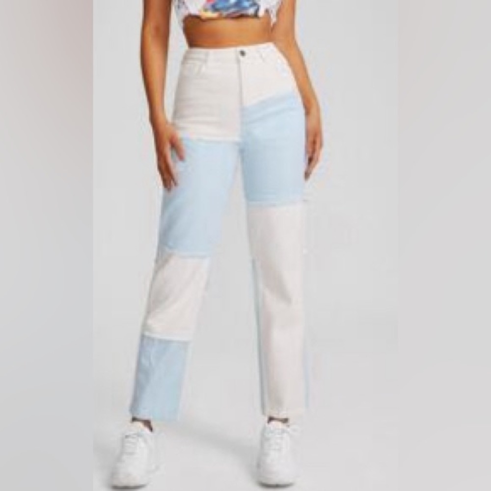 Boyfriend Colour block Jeans